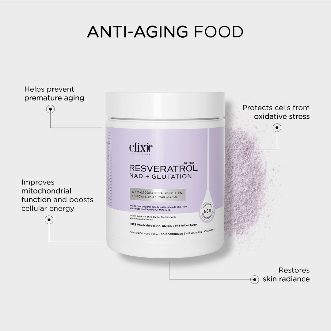 RESVERATROL: NAD+ GLUTATION