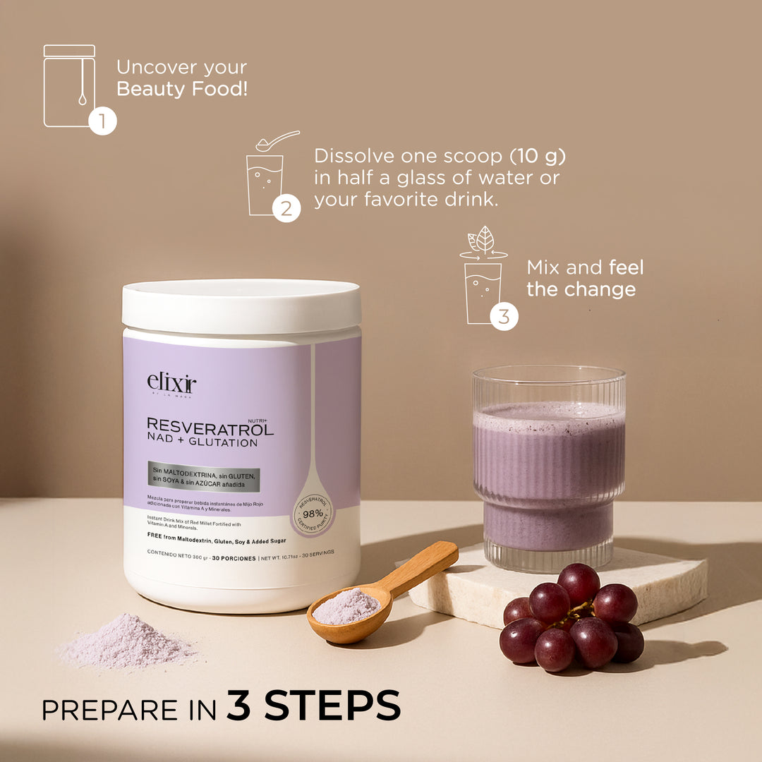 RESVERATROL: NAD+ GLUTATION