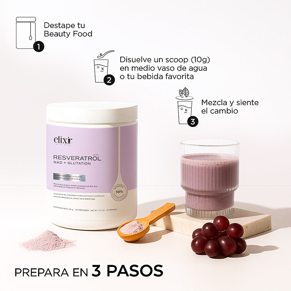 RESVERATROL: NAD+ GLUTATION LDS