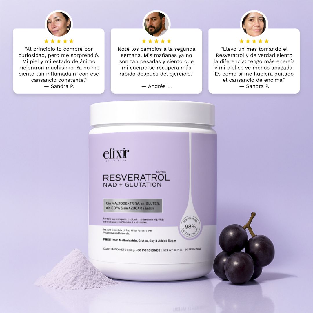 RESVERATROL: NAD+ GLUTATION LDS